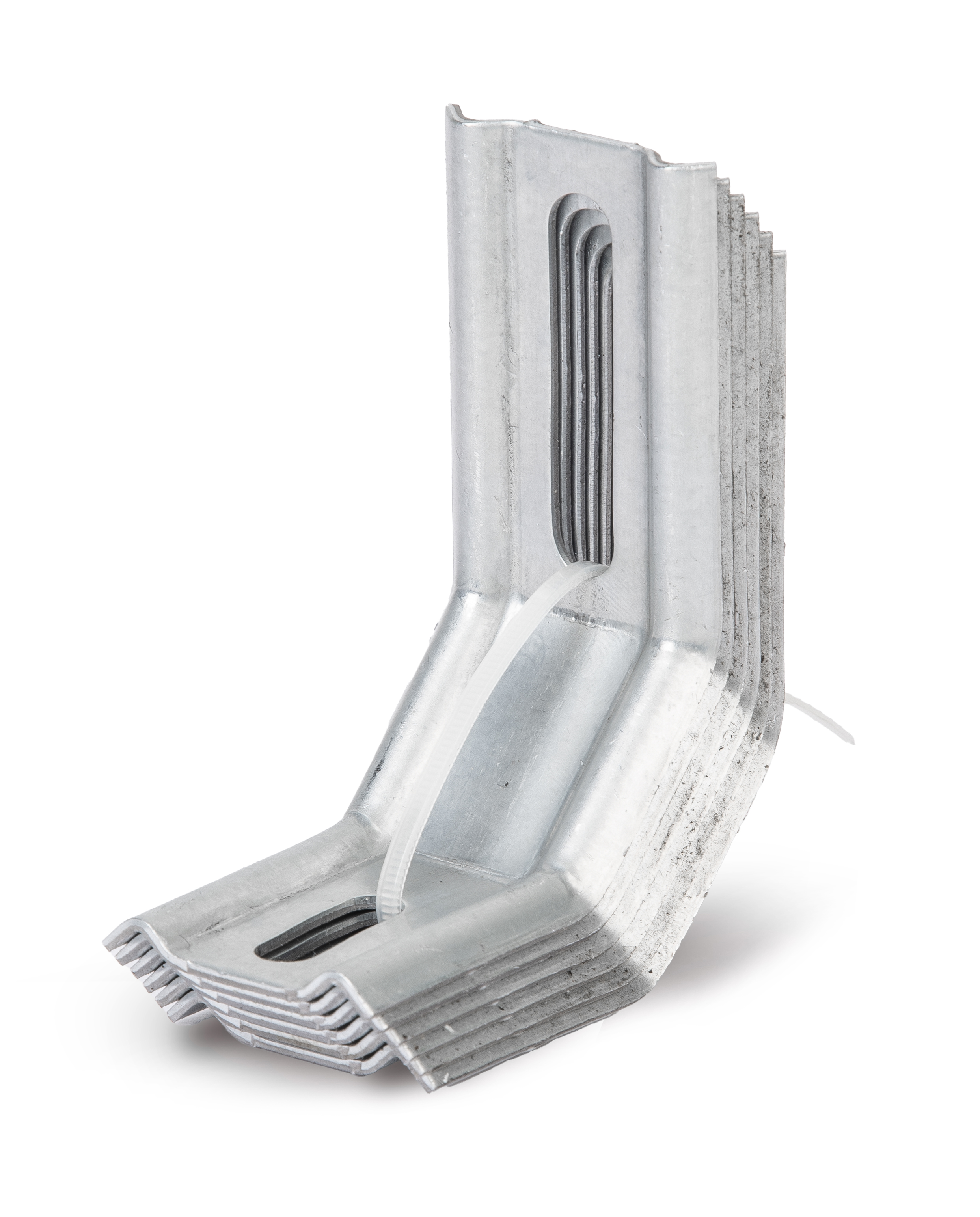 Équerre réglable 3 pans - 2 angles 45°, Matériau: Acier brut, Finition: galvanisée Sendzimir, Contenu par UV: 6 Pièce, Profondeur: 35 mm, Cuisse: 30 mm, Hauteur: 50 mm, Largeur: 32 mm, Épaisseur du matériau: 1,50 mm, Nombre de trous: 1 / 1, Trou: 8 x 40 / 6,5 x 20 mm, en paquets grandes dimensions, CutCase