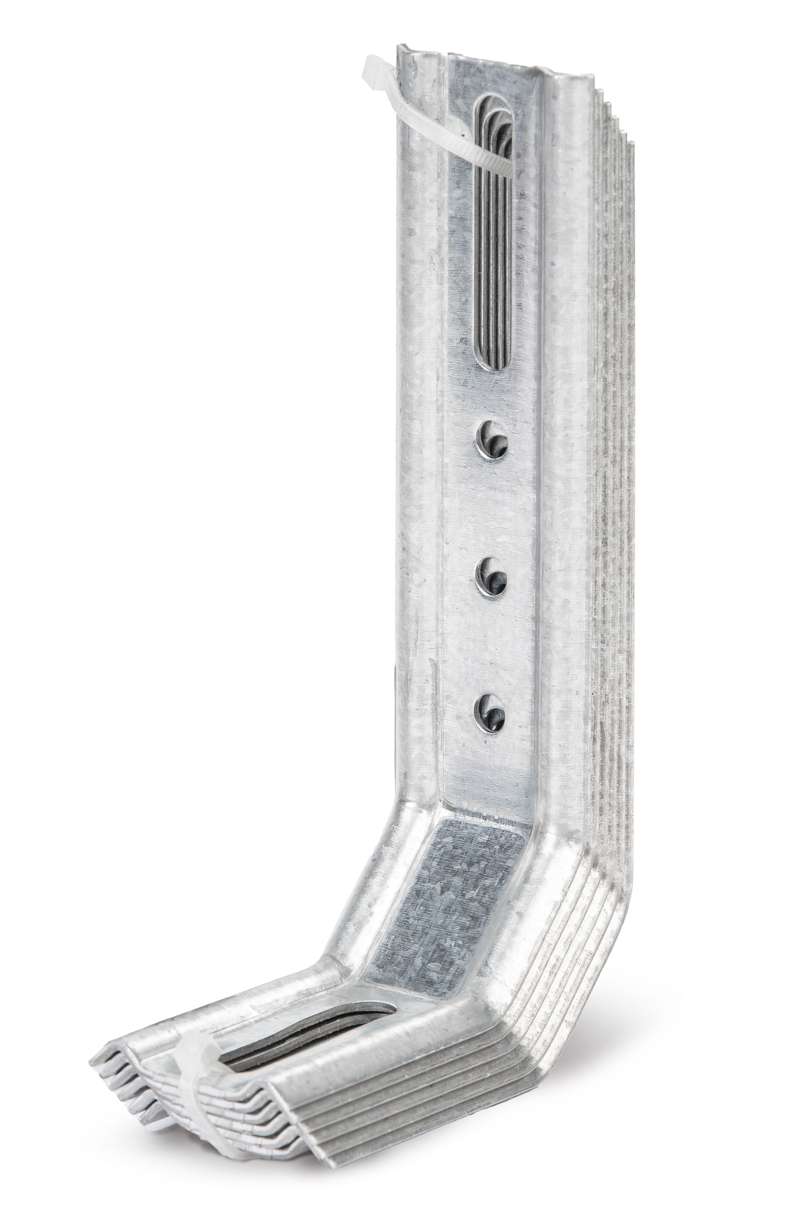 Équerre réglable 3 pans - 2 angles 45°, Matériau: Acier brut, Finition: galvanisée Sendzimir, Contenu par UV: 6 Pièce, Profondeur: 50 mm, Cuisse: 30 mm, Hauteur: 110 mm, Largeur: 32 mm, Épaisseur du matériau: 1,50 mm, Nombre de trous: 1 / 1 / 3, Trou: 8 x 40 / 6,5 x 40 / Ø5,5 mm, en paquets grandes dimensions, CutCase