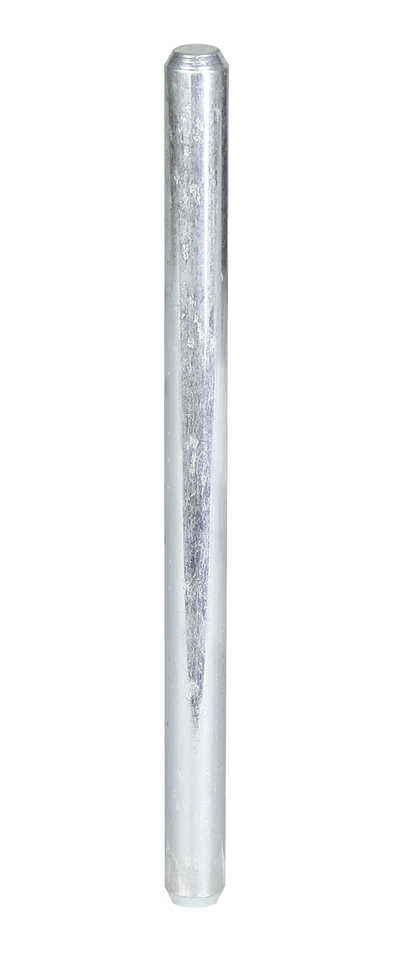 Stabdübel, Material: Stahl roh, Oberfläche: galvanisch blau verzinkt, Länge: 90 mm, Durchmesser: 10 mm