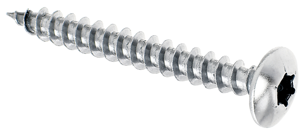 Wood screw Maxi-Fix, Material: stainless steel, in hanging box, Contents per PU: 4 Piece, Diameter: 6 mm, Length: 50 mm, Retail packaged