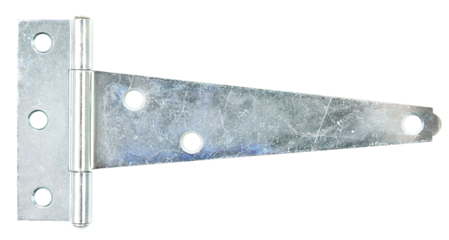 Penture Anglaise légère, avec goupille rivetée, avec trous de vis fraisés, Matériau: Acier brut, Finition: zinguée, Longueur de penture: 125 mm, Largeur de charnière: 22,5 mm, Longueur de charnière: 70 mm, Largeur de penture: 33,5 mm, Version: roulée, Épaisseur du matériau: 1,50 mm, Nombre de trous: 6, Trou: Ø5,5 mm, Article France