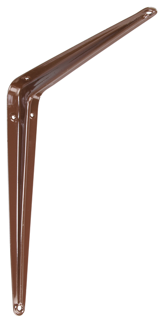 Konsole, Material: Stahl, Oberfläche: braun lackiert, Höhe: 175 mm, Tiefe: 225 mm