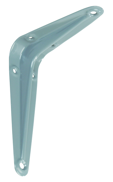 Shelf bracket, Material: steel, Surface: grey painted, Height: 75 mm, Depth: 100 mm