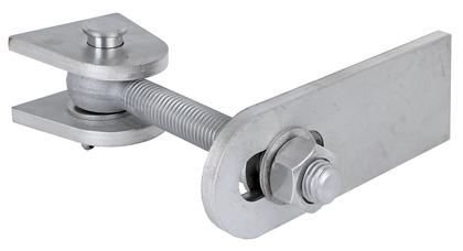 Gond réglable pour ouverture de 180°, Matériau: Acier inoxydable, V2A / AISI 1.4301 , Longueur: 170 mm, Largeur: 150 mm, Hauteur: 60 mm, Filetage: M20, Conteneurs professionnels