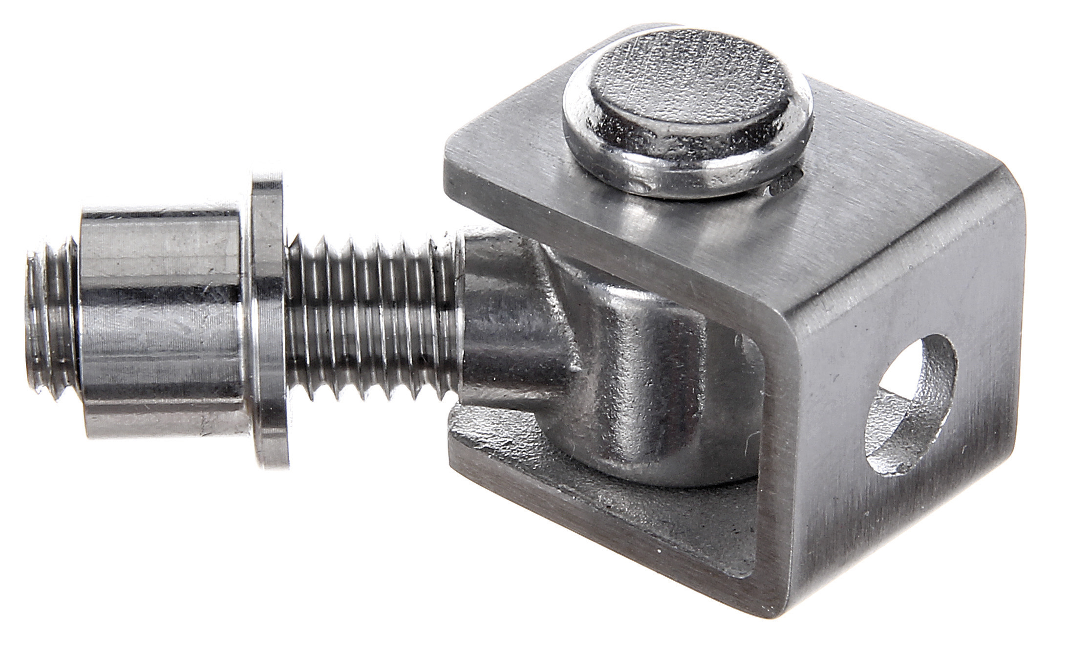 Gond à souder avec filetage court, étrier fermé, Matériau: Acier inoxydable, V4A, Filetage: M12, Conteneurs professionnels