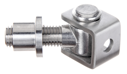 Gond à souder avec filetage court, étrier fermé, Matériau: Acier inoxydable, V4A, Filetage: M20, Conteneurs professionnels