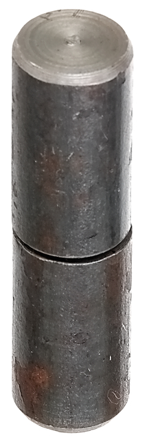 Rolka do przyspawania, dwuczęściowa, materiał: stal surowa, do przyspawania, Średnica: 20 mm, Rozmiar trzpienia: 12 mm, Długość: 78 mm