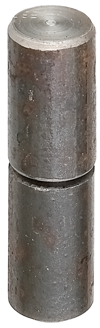 Rolka do przyspawania, dwuczęściowa, materiał: stal surowa, do przyspawania, Średnica: 22 mm, Rozmiar trzpienia: 13 mm, Długość: 86 mm