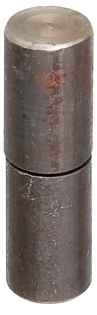 Rolka do przyspawania, dwuczęściowa, materiał: stal surowa, do przyspawania, Średnica: 27 mm, Rozmiar trzpienia: 16 mm, Długość: 96 mm