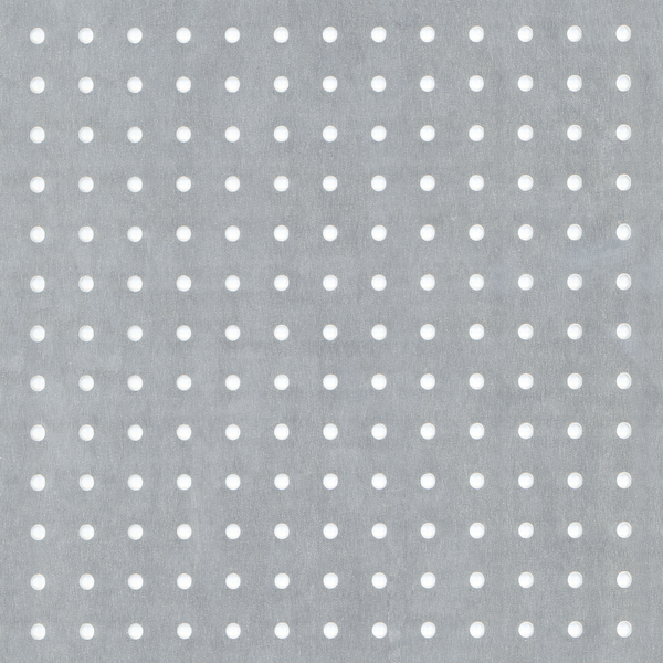 Lochblech, Lochung: rund, Material: Aluminium, Oberfläche: natur, Länge: 1000 mm, Breite: 120 mm, Abstand Mitte - Mitte Loch: 15 mm, Materialstärke: 1,50 mm