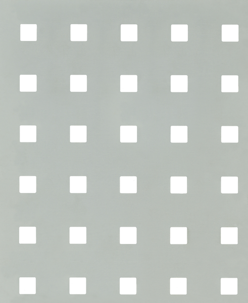 Tôle perforée perforation Forme carrée