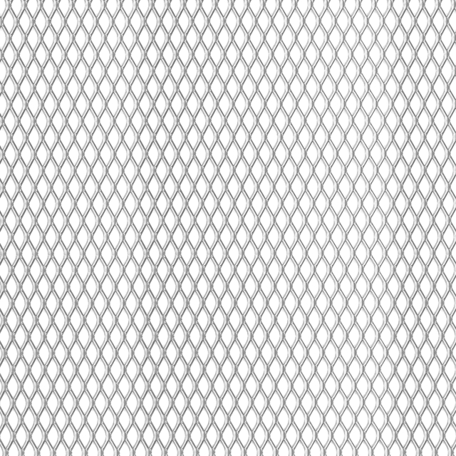 Expanded metal sheet, Material: raw steel, Mesh length: 16 mm, Mesh width: 8 mm, Flitch plate width: 1.5 mm, Length: 1000 mm, Width: 120 mm, Material thickness: 2.80 mm