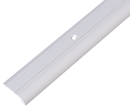 Profilo di livellamento, con fori per viti incassate, Materiale: alluminio, superficie: anodizzata argento, Larghezza: 30 mm, Lunghezza: 2000 mm, Altezza dal pavimento: 6,5 mm, Spessore del materiale: 2,00 mm