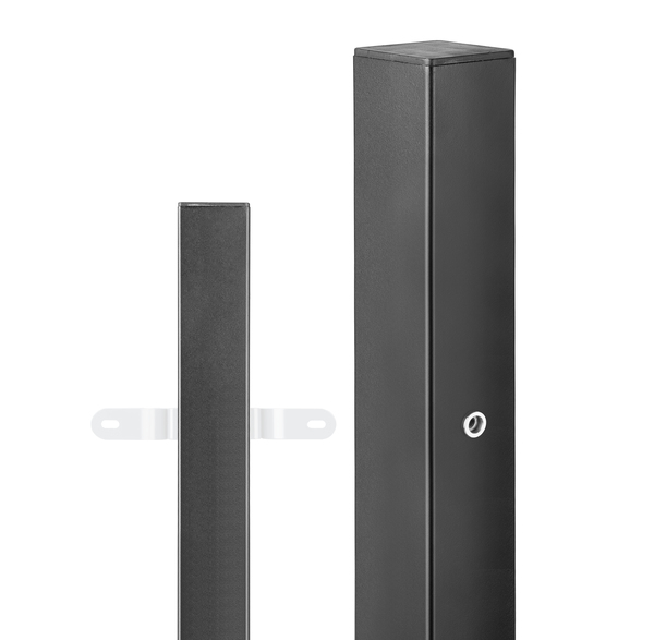 Poteau central pour élément de clôture Chaussee, réglable