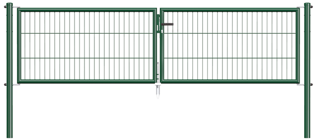 Stabgitter-Doppeltor Garden
