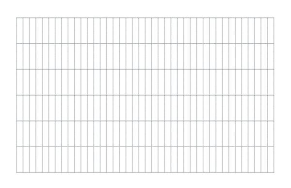 Double bar grating panel, type 6/5/6, without excess length, Material: raw steel, Surface: hot-dip galvanised, Width: 2000 mm, Height: 1200 mm, Mesh width: 50 x 200 mm, 15-year warranty against rusting through