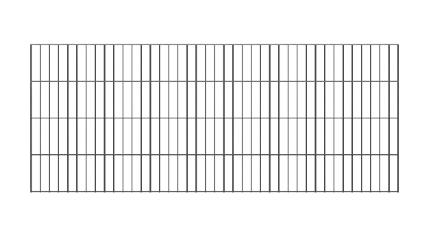 Doppelstab-Gittermatte 2 m für Highlight