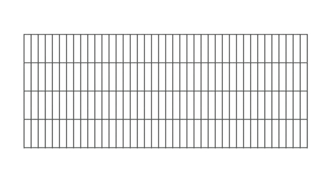 Doppelstab-Gittermatte 2 m für Highlight