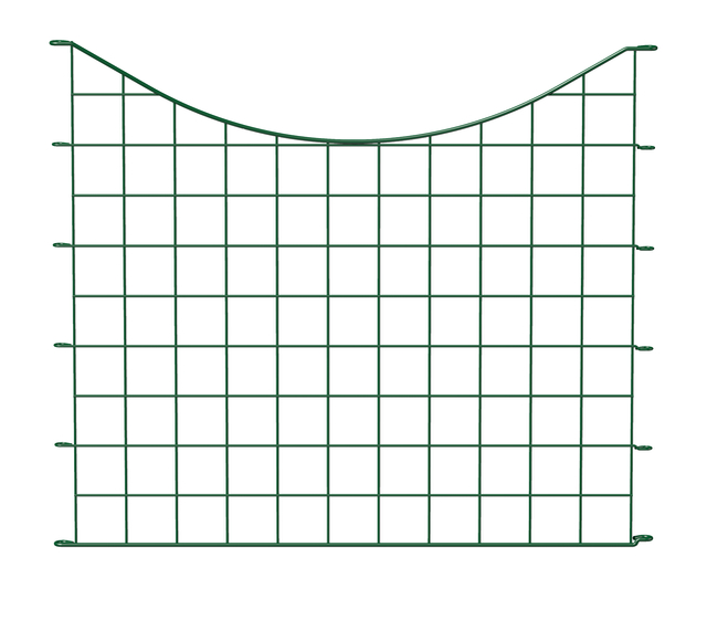 Teich-Zaunfeld, Bogen mittig unten