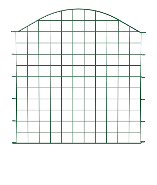 Teich-Zaunfeld, Bogen mittig oben