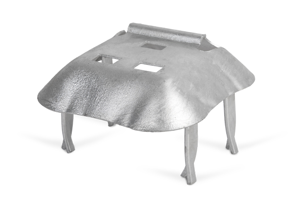 Schwere Auflaufstütze