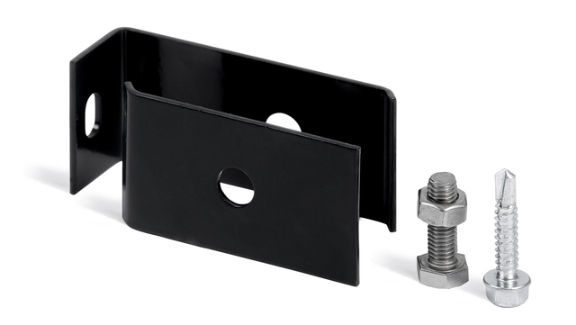 Zestaw mocujący do mat siatkowych na ścianach lub słupach