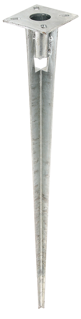 Einschlag-Bodenhülse für Stahlrohr-Zaunpfosten