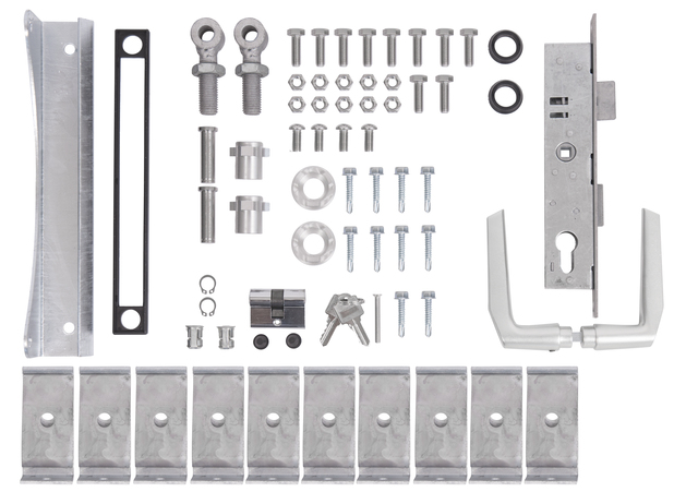 Zubehör-Set für großes Einzeltor Flexo
