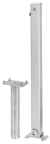 Absperrpfosten Klappy-Bo, eckig, umlegbar