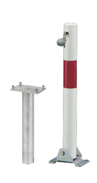 Absperrpfosten Little-Bo, rund, umlegbar