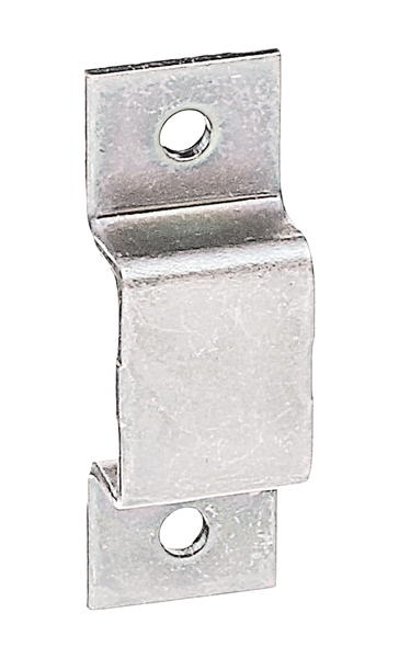 Schlaufe, Material: Stahl roh, Oberfläche: galvanisch verzinkt, Dickschichtschutz, Inhalt pro PE: 4 St., lichte Länge: 15 mm, lichte Höhe: 7 mm, Gesamtlänge: 38 mm, Gesamtbreite: 13 mm, Anzahl Löcher: 2, Loch: Ø3 mm, SB-verpackt, CutCase