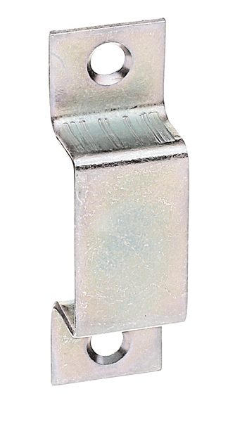 Schlaufe, Material: Stahl roh, Oberfläche: galvanisch verzinkt, Dickschichtschutz, Inhalt pro PE: 2 St., lichte Länge: 25 mm, lichte Höhe: 12 mm, Gesamtlänge: 55 mm, Gesamtbreite: 16 mm, Anzahl Löcher: 2, Loch: Ø4,8 mm, SB-verpackt