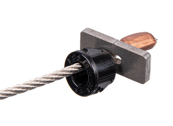 Gate retainer, Hinge breakage protection, Material: stainless steel, Diameter: 4 mm Gate retainer, Hinge breakage protection, Material: stainless steel, Diameter: 4 mm