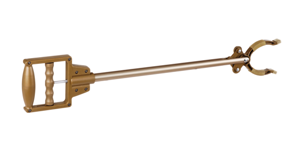 Gripping aid, Material: handle: aluminium, pliers and grip: plastic, colour: bronze, Length: 650 mm Gripping aid, Material: handle: aluminium, pliers and grip: plastic, colour: bronze, Length: 650 mm