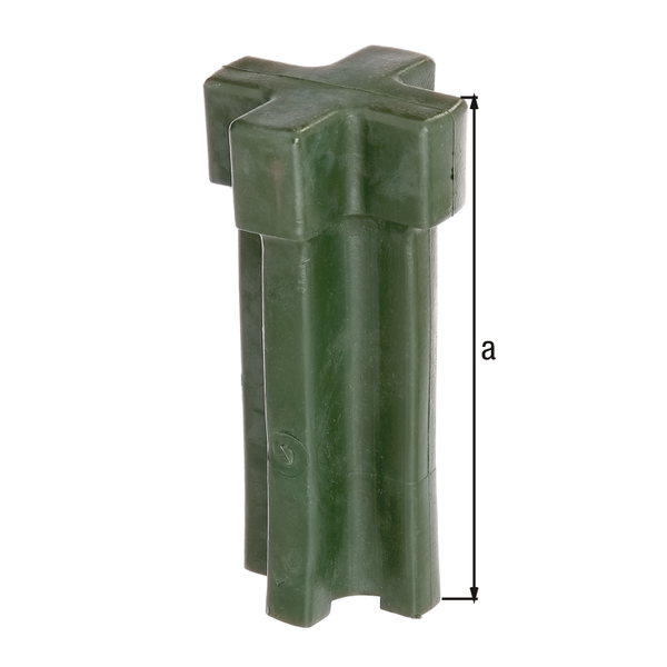Drive-in tool, for fence post spikes 70 x 70 mm and 80 mm Ø, Material: plastic, impact resistant, Height: 195 mm Drive-in tool, for fence post spikes 70 x 70 mm and 80 mm Ø, Material: plastic, impact resistant, Height: 195 mm