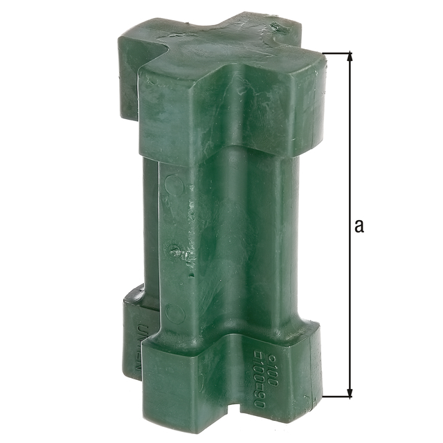 Outil de frappe pour ancre à enfoncer, pour ancres à enfoncer de 90 x 90 mm, 100 x 100 mm et d'un Ø de 100 mm, Matériau: Plastique, résistant aux coups, Hauteur: 170 mm Outil de frappe pour ancre à enfoncer, pour ancres à enfoncer de 90 x 90 mm, 100 x 100 mm et d'un Ø de 100 mm, Matériau: Plastique, résistant aux coups, Hauteur: 170 mm