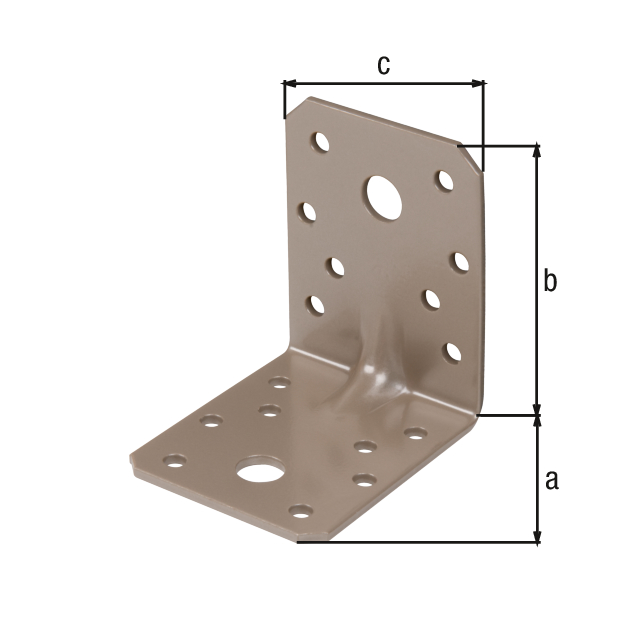 DURAVIS® Schwerlast-Winkelverbinder mit Sicke, Material: Stahl, sendzimirverzinkt, Oberfläche: perlbeige duplexbeschichtet RAL 1035, mit CE-Kennzeichnung nach ETA-08/0165, Tiefe: 70 mm, Höhe: 70 mm, Breite: 55 mm, Materialstärke: 2,50 mm, Anzahl Löcher: 2 / 16, Loch: Ø11 / Ø5 mm, 20 Jahre Garantie gegen Durchrosten, CutCase DURAVIS® Schwerlast-Winkelverbinder mit Sicke, Material: Stahl, sendzimirverzinkt, Oberfläche: perlbeige duplexbeschichtet RAL 1035, mit CE-Kennzeichnung nach ETA-08/0165, Tiefe: 70 mm, Höhe: 70 mm, Breite: 55 mm, Materialstärke: 2,50 mm, Anzahl Löcher: 2 / 16, Loch: Ø11 / Ø5 mm, 20 Jahre Garantie gegen Durchrosten, CutCase