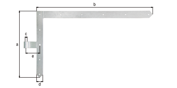 Tor-Winkelband, gerade, Abschluss spitz, für Garagentore, Material: Stahl roh, Oberfläche: feuerverzinkt, Höhe: 600 mm, Länge: 1000 mm, Rollen-Ø: 20 mm, Breite: 60 mm, Abstand Mitte Band - Mitte Rolle: 120 mm, Artikelbeschreibung: oben, Materialstärke: 8,00 mm, Anzahl Löcher: 9 / 1, Loch: Ø10 / 12 x 12 mm Tor-Winkelband, gerade, Abschluss spitz, für Garagentore, Material: Stahl roh, Oberfläche: feuerverzinkt, Höhe: 600 mm, Länge: 1000 mm, Rollen-Ø: 20 mm, Breite: 60 mm, Abstand Mitte Band - Mitte Rolle: 120 mm, Artikelbeschreibung: oben, Materialstärke: 8,00 mm, Anzahl Löcher: 9 / 1, Loch: Ø10 / 12 x 12 mm