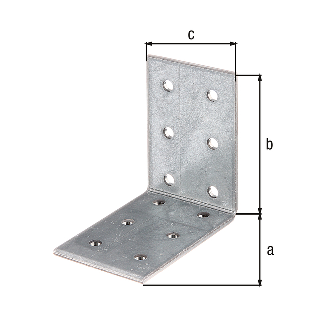 Escuadra estrecha perforada, Material: Acero crudo, Superficie: acero galvanizado Sendzimir, con distintivo CE conforme a ETA-08/0165, Profundidad: 60 mm, Altura: 60 mm, Anchura: 40 mm, Espesura del material: 2,50 mm, Número de agujeros: 12, Perforación: Ø5 mm, CutCase Escuadra estrecha perforada, Material: Acero crudo, Superficie: acero galvanizado Sendzimir, con distintivo CE conforme a ETA-08/0165, Profundidad: 60 mm, Altura: 60 mm, Anchura: 40 mm, Espesura del material: 2,50 mm, Número de agujeros: 12, Perforación: Ø5 mm, CutCase
