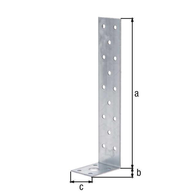 Zuganker, Material: Stahl roh, Oberfläche: sendzimirverzinkt, mit CE-Kennzeichnung nach ETA-08/0165, Höhe: 200 mm, Tiefe: 52 mm, Breite: 40 mm, Materialstärke: 2,00 mm, Anzahl Löcher: 1 / 18, Loch: Ø13 / Ø5 mm, CutCase Zuganker, Material: Stahl roh, Oberfläche: sendzimirverzinkt, mit CE-Kennzeichnung nach ETA-08/0165, Höhe: 200 mm, Tiefe: 52 mm, Breite: 40 mm, Materialstärke: 2,00 mm, Anzahl Löcher: 1 / 18, Loch: Ø13 / Ø5 mm, CutCase
