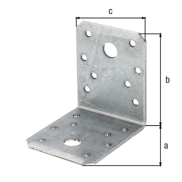 Angle bracket, Material: raw steel, Surface: sendzimir galvanised, with CE marking in accordance with ETA-08/0165, Depth: 70 mm, Height: 70 mm, Width: 55 mm, Material thickness: 2.50 mm, No. of holes: 2 / 16, Hole: Ø11 / Ø5 mm, Specialised trade container Angle bracket, Material: raw steel, Surface: sendzimir galvanised, with CE marking in accordance with ETA-08/0165, Depth: 70 mm, Height: 70 mm, Width: 55 mm, Material thickness: 2.50 mm, No. of holes: 2 / 16, Hole: Ø11 / Ø5 mm, Specialised trade container