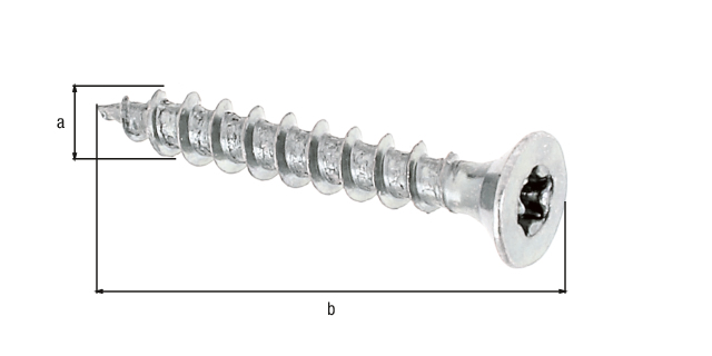 Vis à bois Mini-Fix, Matériau: Acier brut, Finition: galvanisée, sous blister brochable, Contenu par UV: 16 Pièce, Diamètre: 3,5 mm, Longueur: 25 mm, Description de l'article: sans embout , Emballé SB Vis à bois Mini-Fix, Matériau: Acier brut, Finition: galvanisée, sous blister brochable, Contenu par UV: 16 Pièce, Diamètre: 3,5 mm, Longueur: 25 mm, Description de l'article: sans embout , Emballé SB