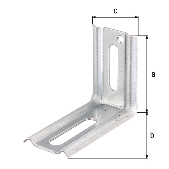 Squadretta di regolazione, angolo 90°, Materiale: acciaio grezzo, superficie: zincata sendzimir, Profondità: 50 mm, altezza: 70 mm, Larghezza: 30 mm, Spessore del materiale: 1,50 mm, Numero di fori: 1 / 1 / 1, Foro: 8 x 40 / 6,5 x 40 / Ø4,5 mm, CutCase Squadretta di regolazione, angolo 90°, Materiale: acciaio grezzo, superficie: zincata sendzimir, Profondità: 50 mm, altezza: 70 mm, Larghezza: 30 mm, Spessore del materiale: 1,50 mm, Numero di fori: 1 / 1 / 1, Foro: 8 x 40 / 6,5 x 40 / Ø4,5 mm, CutCase