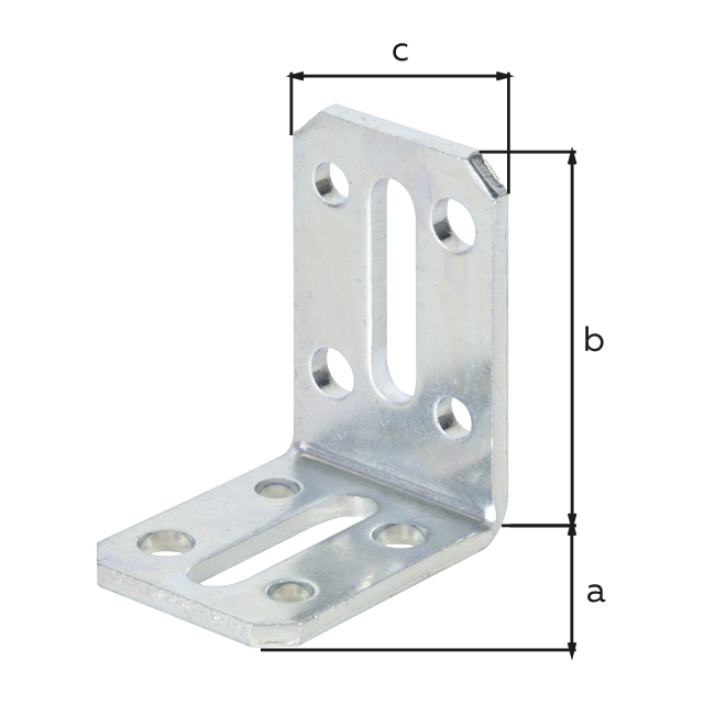 Befestigungswinkel, Material: Stahl roh, Oberfläche: galvanisch verzinkt, Dickschichtschutz, Tiefe: 65 mm, Höhe: 80 mm, Breite: 50 mm, Materialstärke: 5,00 mm, Anzahl Löcher: 2 / 4 / 4, Loch: 46 x 10,5 / Ø8,5 / Ø10,5 mm Befestigungswinkel, Material: Stahl roh, Oberfläche: galvanisch verzinkt, Dickschichtschutz, Tiefe: 65 mm, Höhe: 80 mm, Breite: 50 mm, Materialstärke: 5,00 mm, Anzahl Löcher: 2 / 4 / 4, Loch: 46 x 10,5 / Ø8,5 / Ø10,5 mm