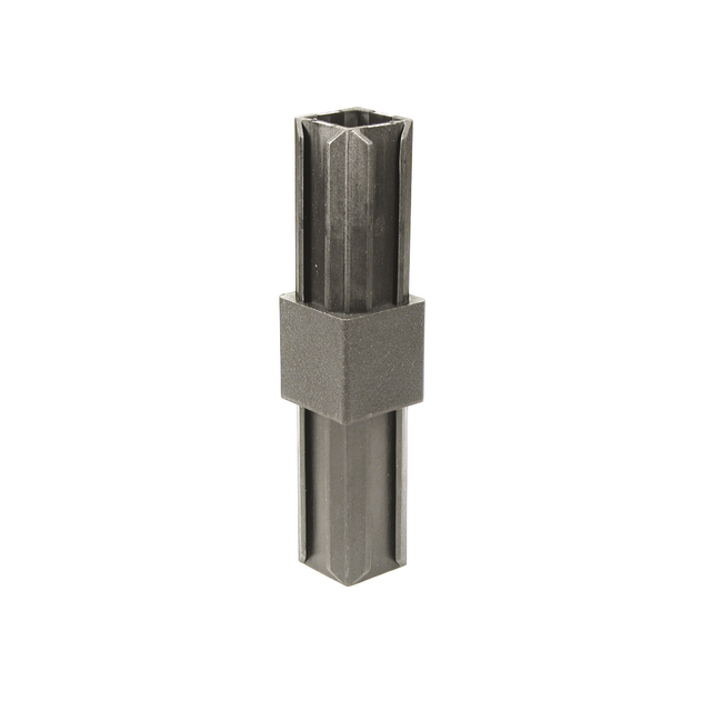 XD tube connector, straight, Material: polyamide 6, colour: black, For tube: 20 x 20 x 1.5 mm XD tube connector, straight, Material: polyamide 6, colour: black, For tube: 20 x 20 x 1.5 mm