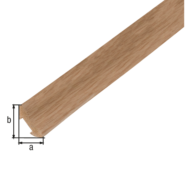Listwa ćwierćwałek wklęsły, materiał: PVC-U, spieniony, kolor: dąb, ciemny, Wysokość: 22 mm, Szerokość: 22 mm, Długość: 2600 mm Listwa ćwierćwałek wklęsły, materiał: PVC-U, spieniony, kolor: dąb, ciemny, Wysokość: 22 mm, Szerokość: 22 mm, Długość: 2600 mm