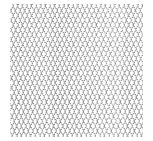 Streckmetallblech, Material: Stahl roh, Maschenlänge: 16 mm, Maschenbreite: 8 mm, Stegbreite: 1,5 mm, Länge: 1000 mm, Breite: 120 mm, Materialstärke: 2,80 mm