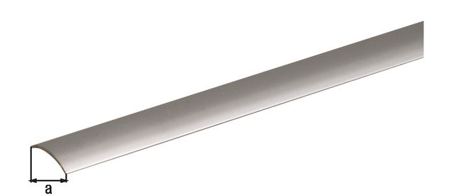 Übergangsprofil, Material: Aluminium, Oberfläche: silberfarbig eloxiert, Breite: 30 mm, Länge: 900 mm, Materialstärke: 1,60 mm Übergangsprofil, Material: Aluminium, Oberfläche: silberfarbig eloxiert, Breite: 30 mm, Länge: 900 mm, Materialstärke: 1,60 mm