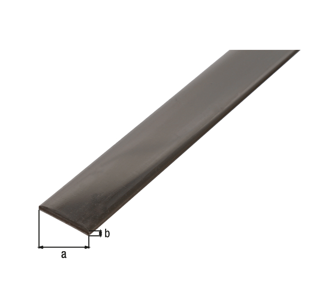 Perfil plano, Material: Acero inoxidable, Anchura: 15 mm, Espesura del material: 2 mm, Longitud: 1000 mm Perfil plano, Material: Acero inoxidable, Anchura: 15 mm, Espesura del material: 2 mm, Longitud: 1000 mm