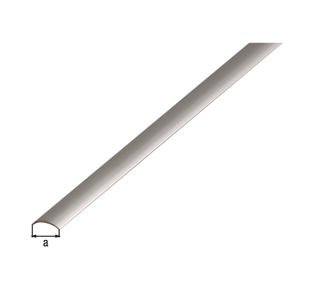Barre de seuil autoadhésive, Matériau: Aluminium, Finition: couleur argent, anodisée, Largeur: 30 mm, Longueur: 900 mm, Épaisseur du matériau: 1,00 mm, Emballé SB Barre de seuil autoadhésive, Matériau: Aluminium, Finition: couleur argent, anodisée, Largeur: 30 mm, Longueur: 900 mm, Épaisseur du matériau: 1,00 mm, Emballé SB